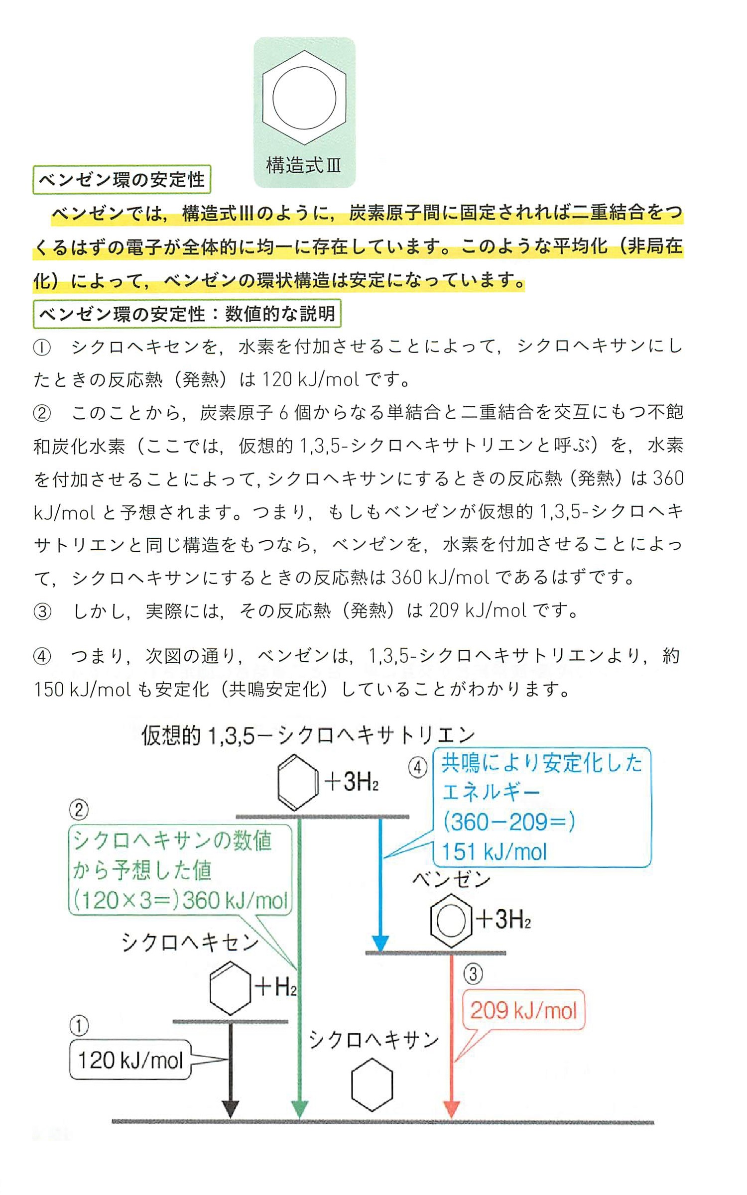 その5 ベンゼン環の安定性